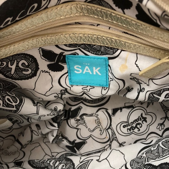 The SAK gold leather bag - Picture 3 of 7